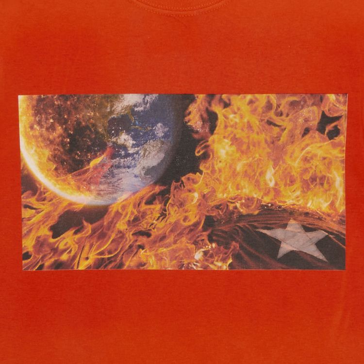 GOAT Exclusive for Manifesto Sky High Farm Workwear Photo Tee Dark Orange