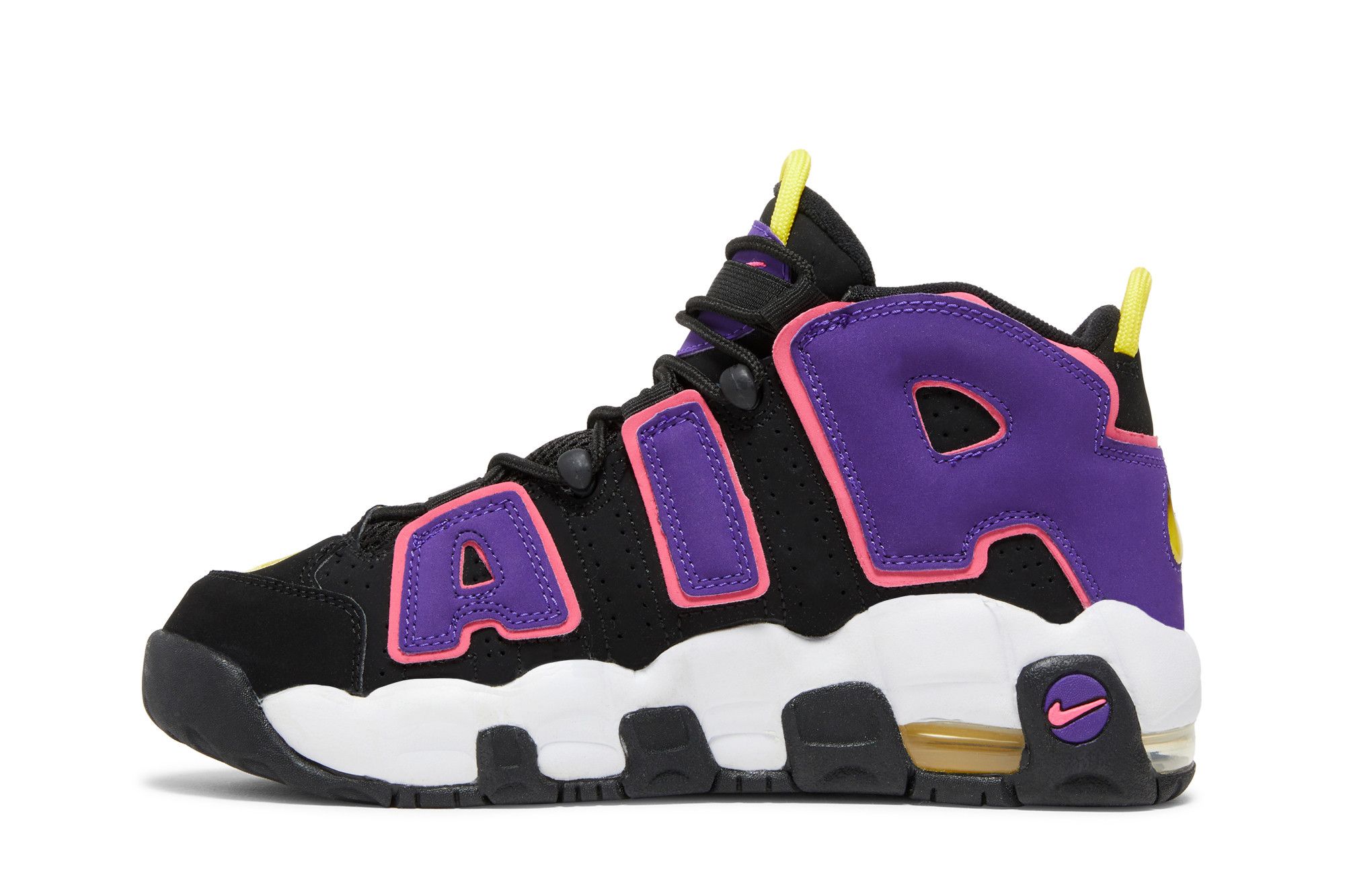 Purple uptempo shoes discount