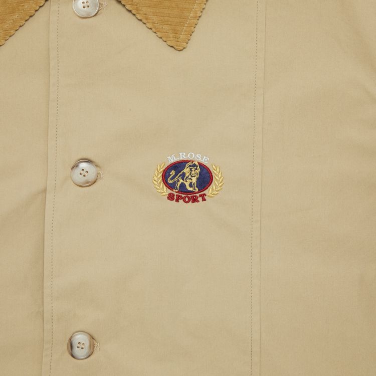 Martine Rose Hanging Sports Casual Jacket Beige