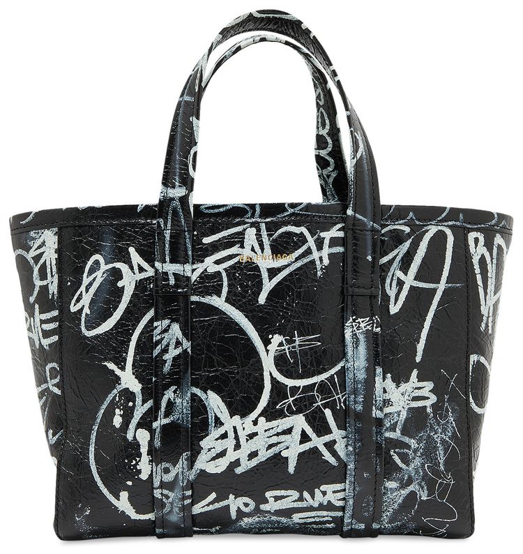 Balenciaga Barbes Shopper Tote Bag Black