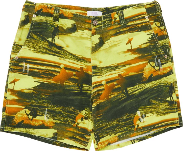 Buy ERL Printed Cargo Shorts 'Multicolor' - ERL06P202 2 MULT | GOAT