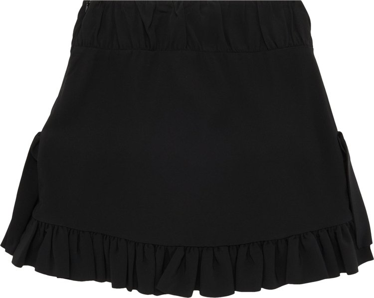 Paco Rabanne Pleated Skirt Black