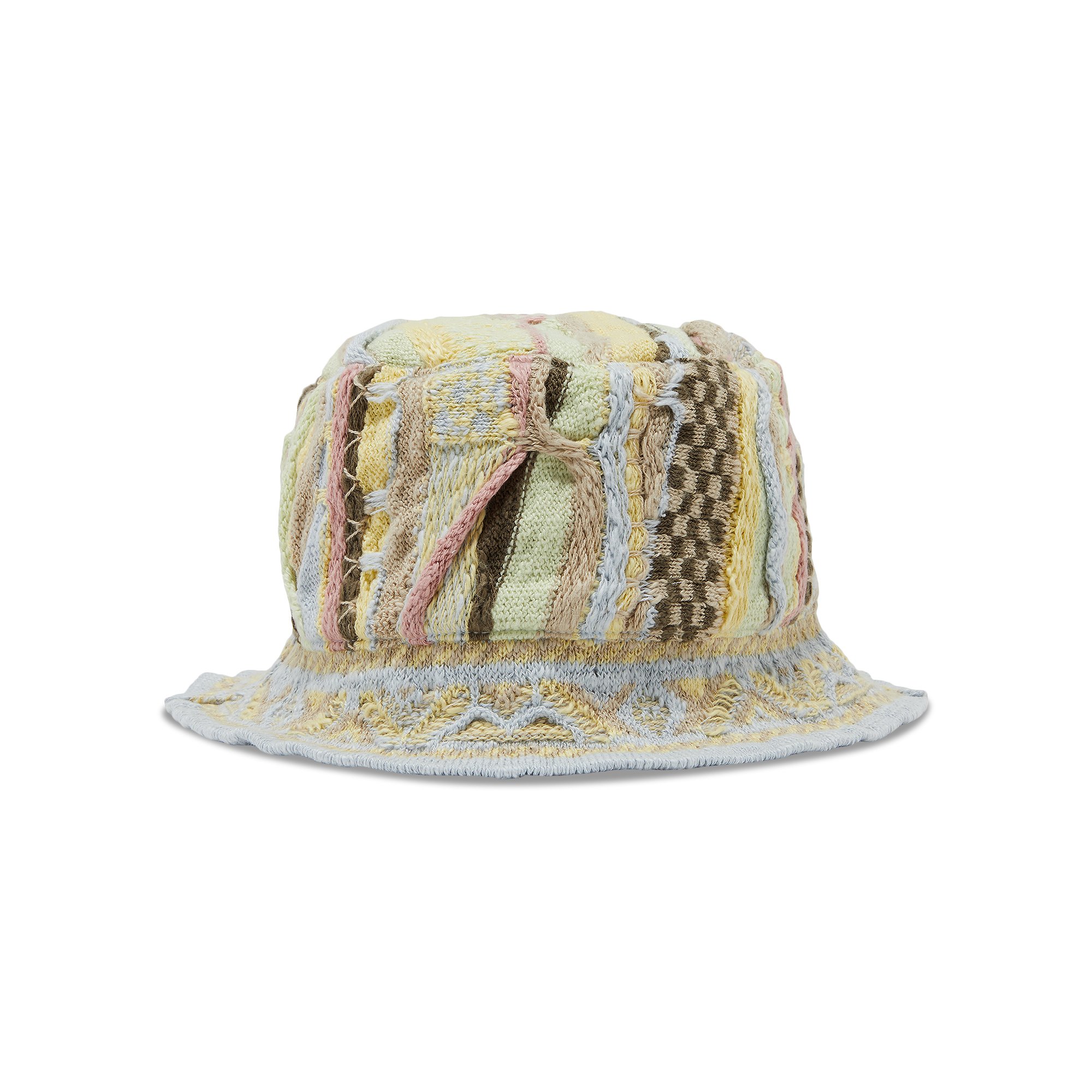 Kapital 7G Knit Gaudy Bucket Hat 'Yellow'