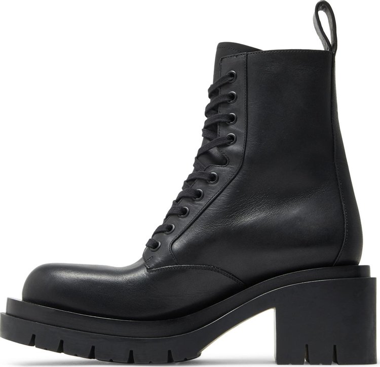 Bottega Veneta Wmns Lug Lace Up Boot Black