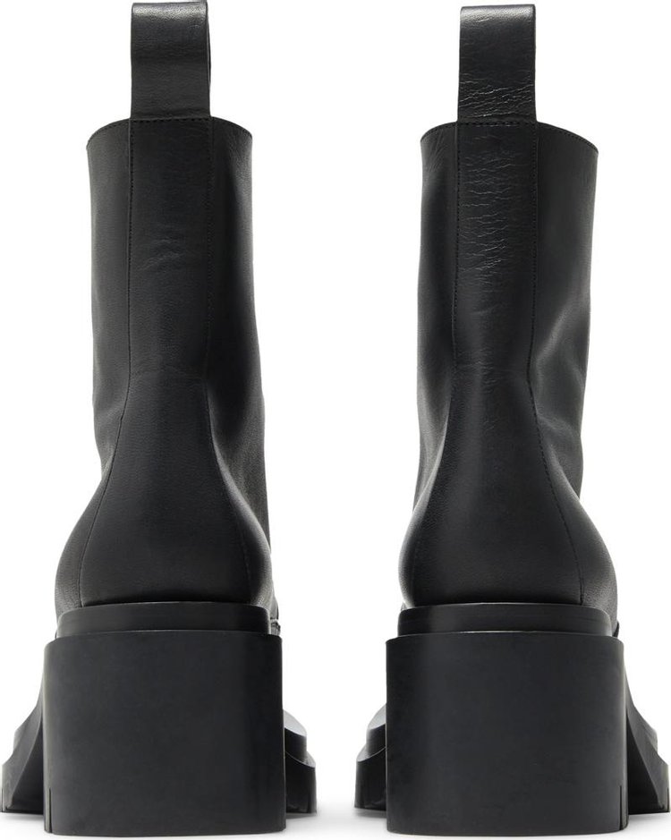 Bottega Veneta Wmns Lug Lace Up Boot Black