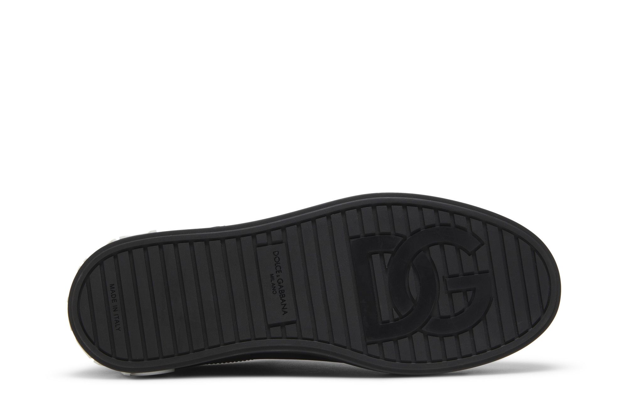 Buy Dolce & Gabbana Portofino Low 'DG Logo Print - Black