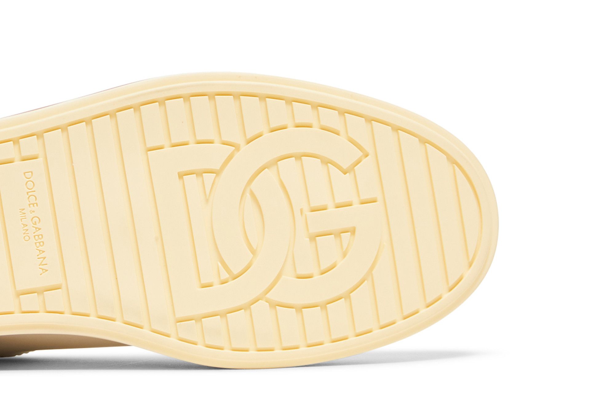 Buy Dolce & Gabbana Portofino Low 'DG Logo Print - White Red