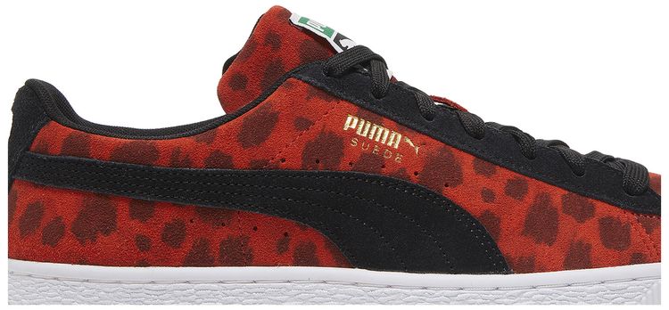 Puma Suede Animal Print   Warm Earth