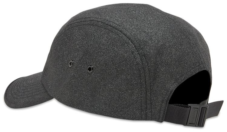 Supreme Glitter Cordura Camp Cap Black