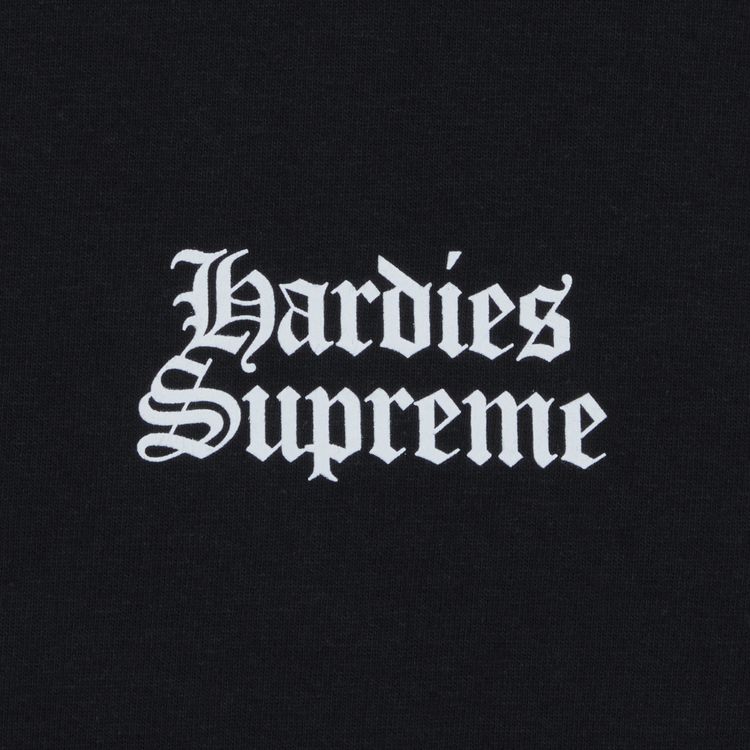 Supreme x Hardies Dog Tee Black
