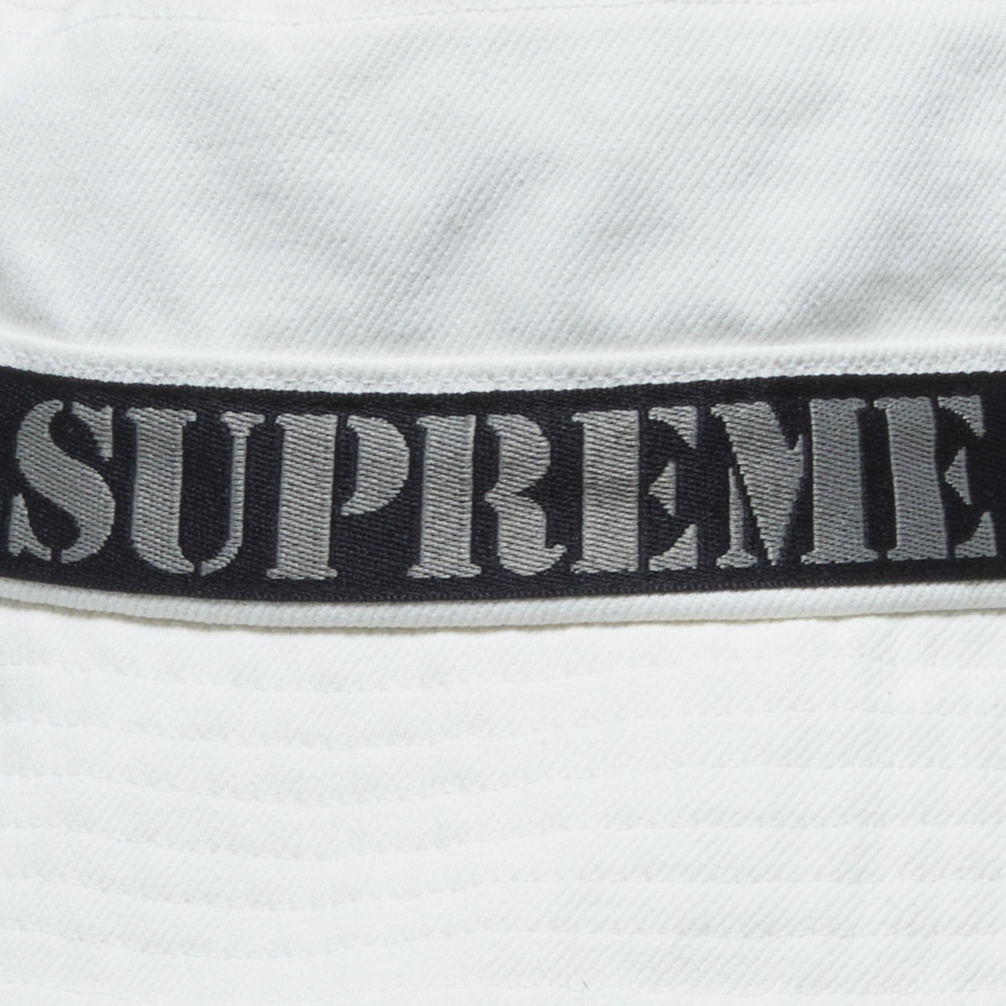 Buy Supreme Stencil Webbing Boonie 'White' - SS23H64 WHITE Buy Supreme Stencil Webbing Boonie 'White' - SS23H64 WHITE