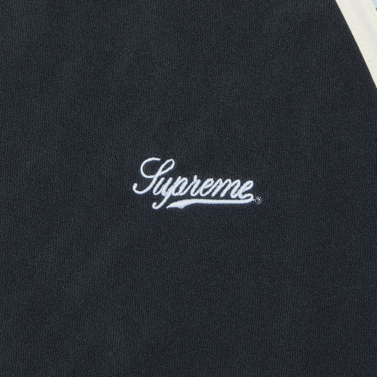 Supreme Terry Raglan Short Sleeve Top Navy