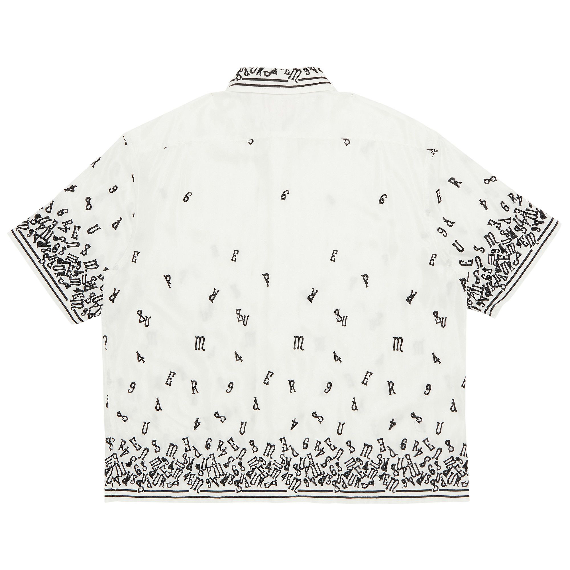 トップス Supreme Nouveau Embroidered S/S Shirt XL