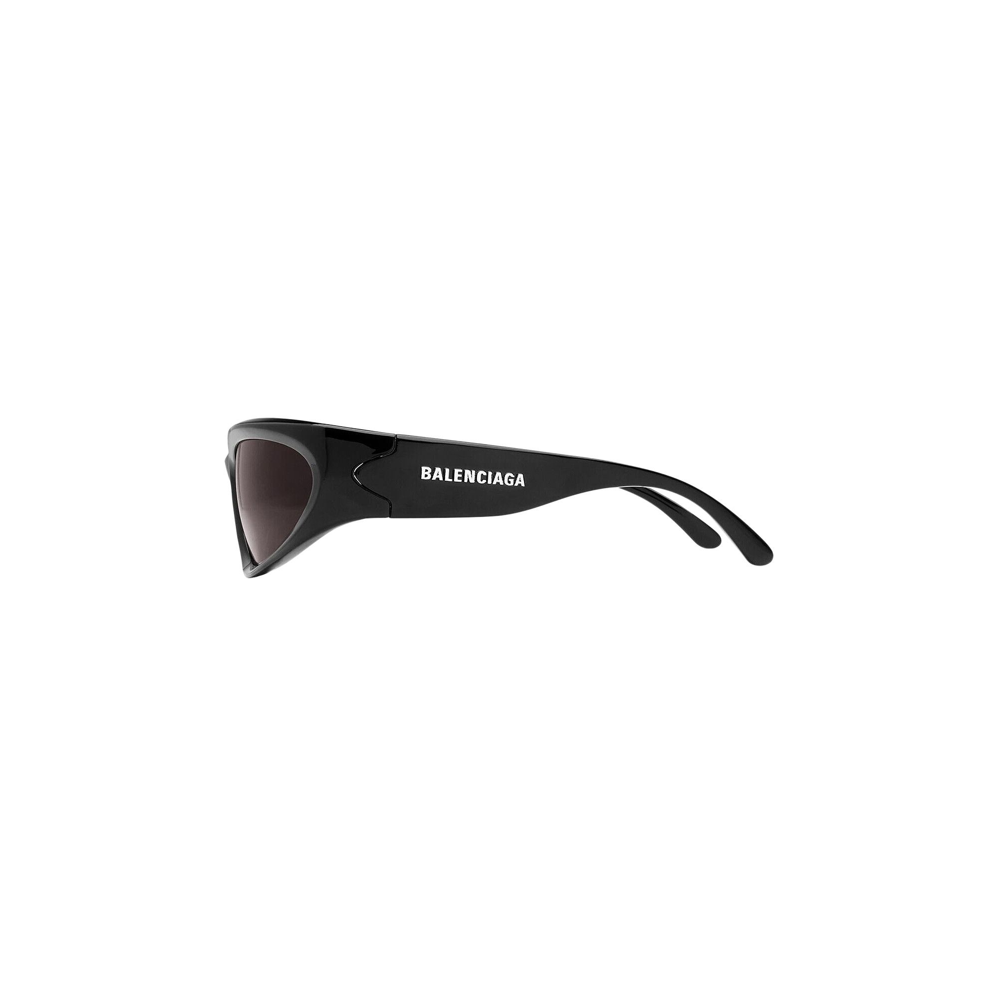 Buy Balenciaga Swift Oval Sunglasses 'Black' - 658745 T0007