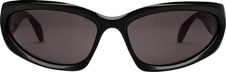 Balenciaga Swift Oval Sunglasses 'Black'