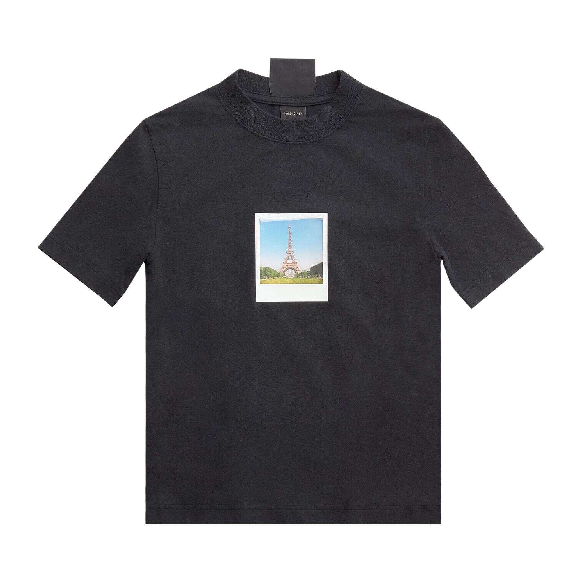 Buy Balenciaga Polaroid T-Shirt 'Washed Black' - 745019 TOVC7 1055