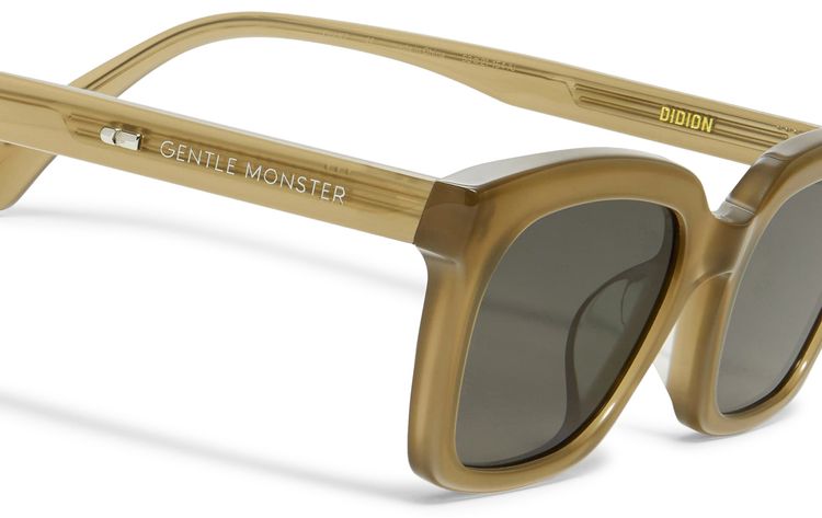 Gentle Monster Didion K2 Square Frame Sunglasses Olive