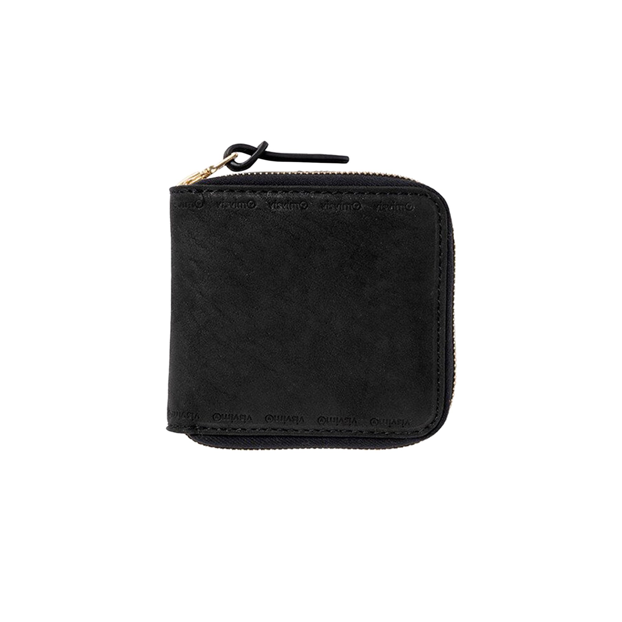 Visvim Leather Bi Fold Wallet 'Black'