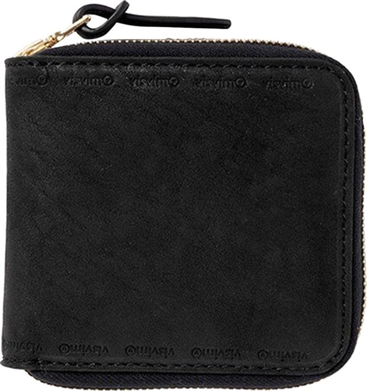 Visvim Leather Bi Fold Wallet 'Black'