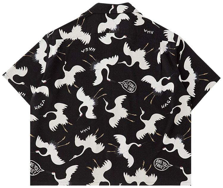 Visvim Crosby Hikaku Vacation Shirt Black