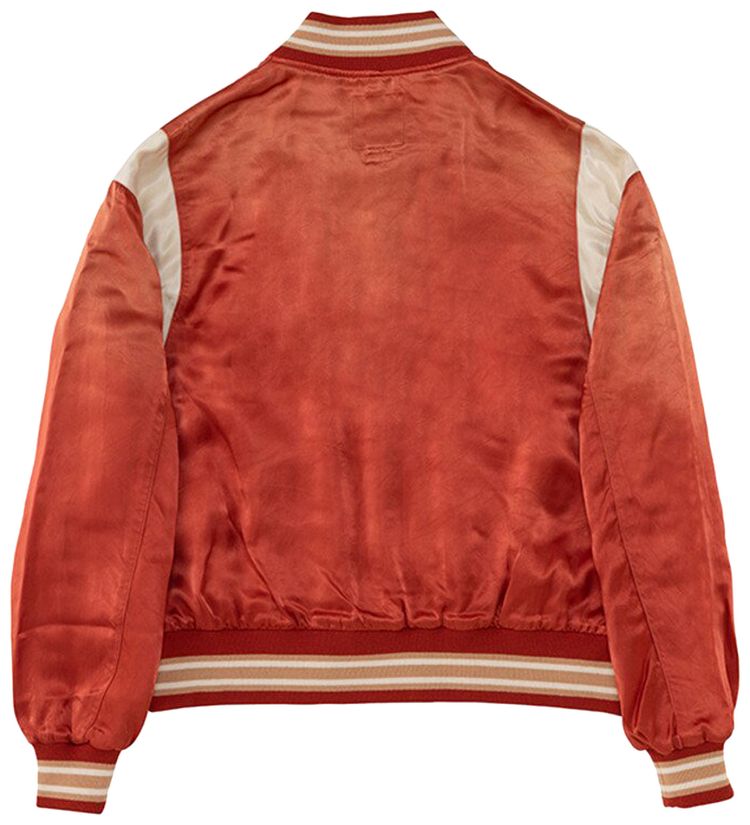 Visvim Douglas Stadium Jacket Red