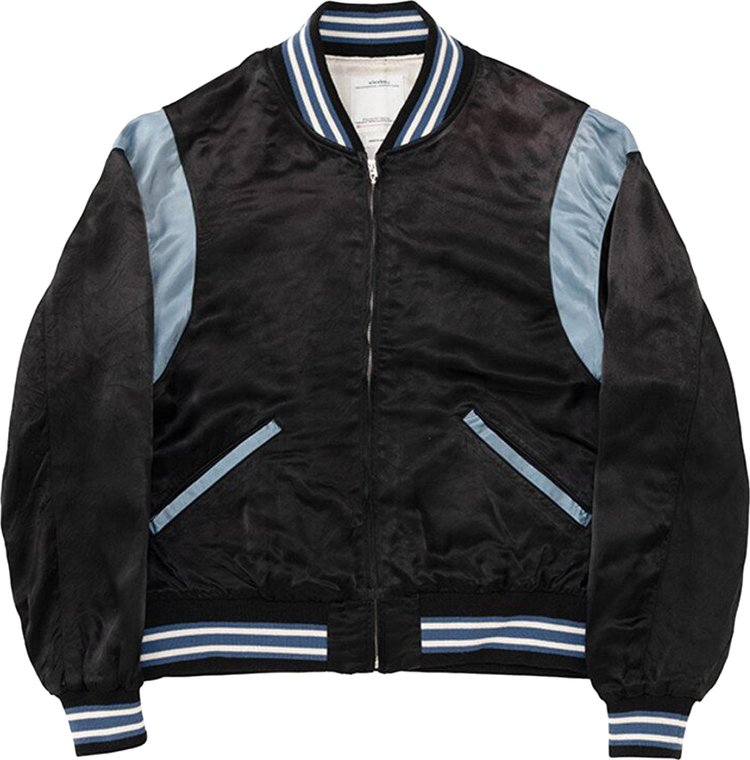 Buy Visvim Douglas Stadium Jacket 'Black' - 123105013018 BLAC | GOAT