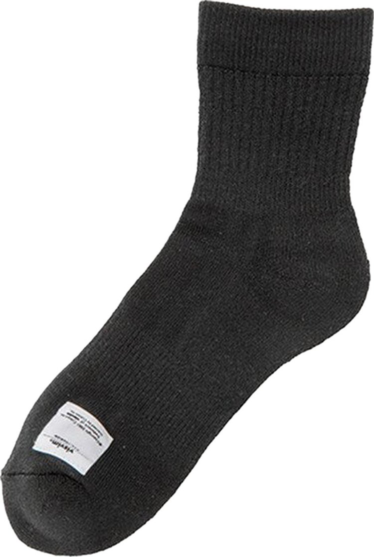 Visvim Achilles Socks Medium Black