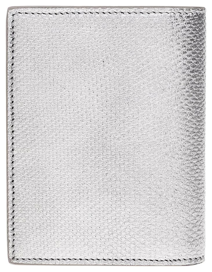 Saint Laurent Paris Credit Card Wallet SilverBlack