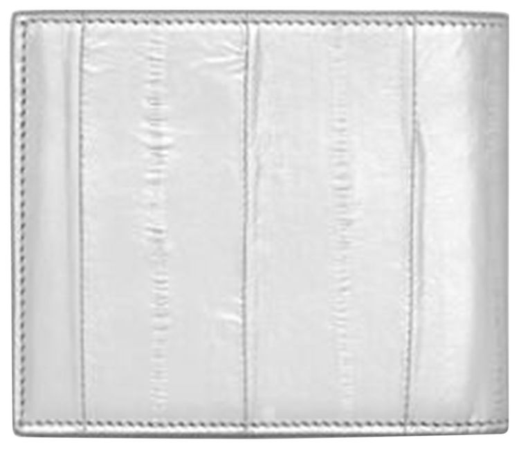 Saint Laurent Paris East West Wallet Metal Silver