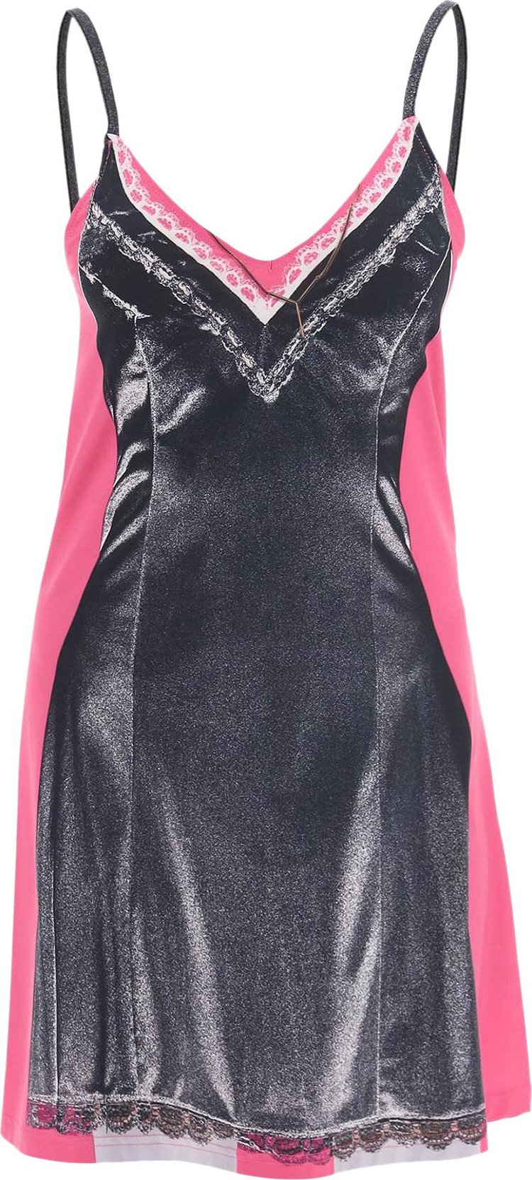 Y/Project Trompe L'Oeil Mini Dress 'Black/Pink'