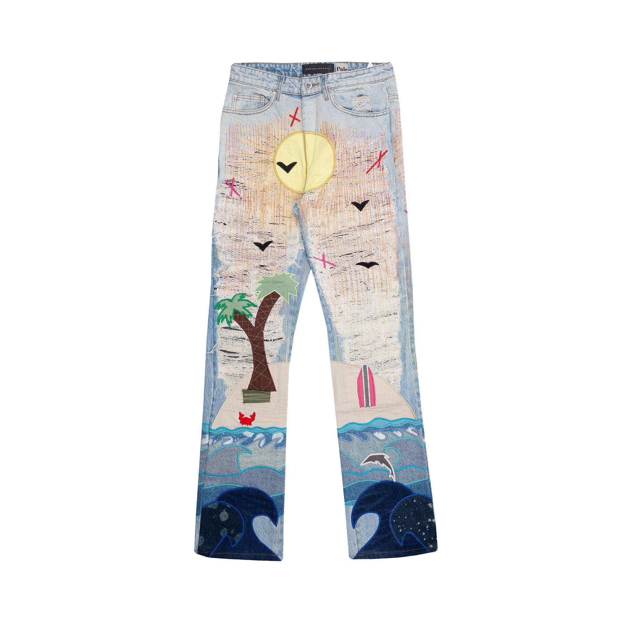 Buy Who Decides War x Pale USA Seaboard Denim 'Sky/Multicolor