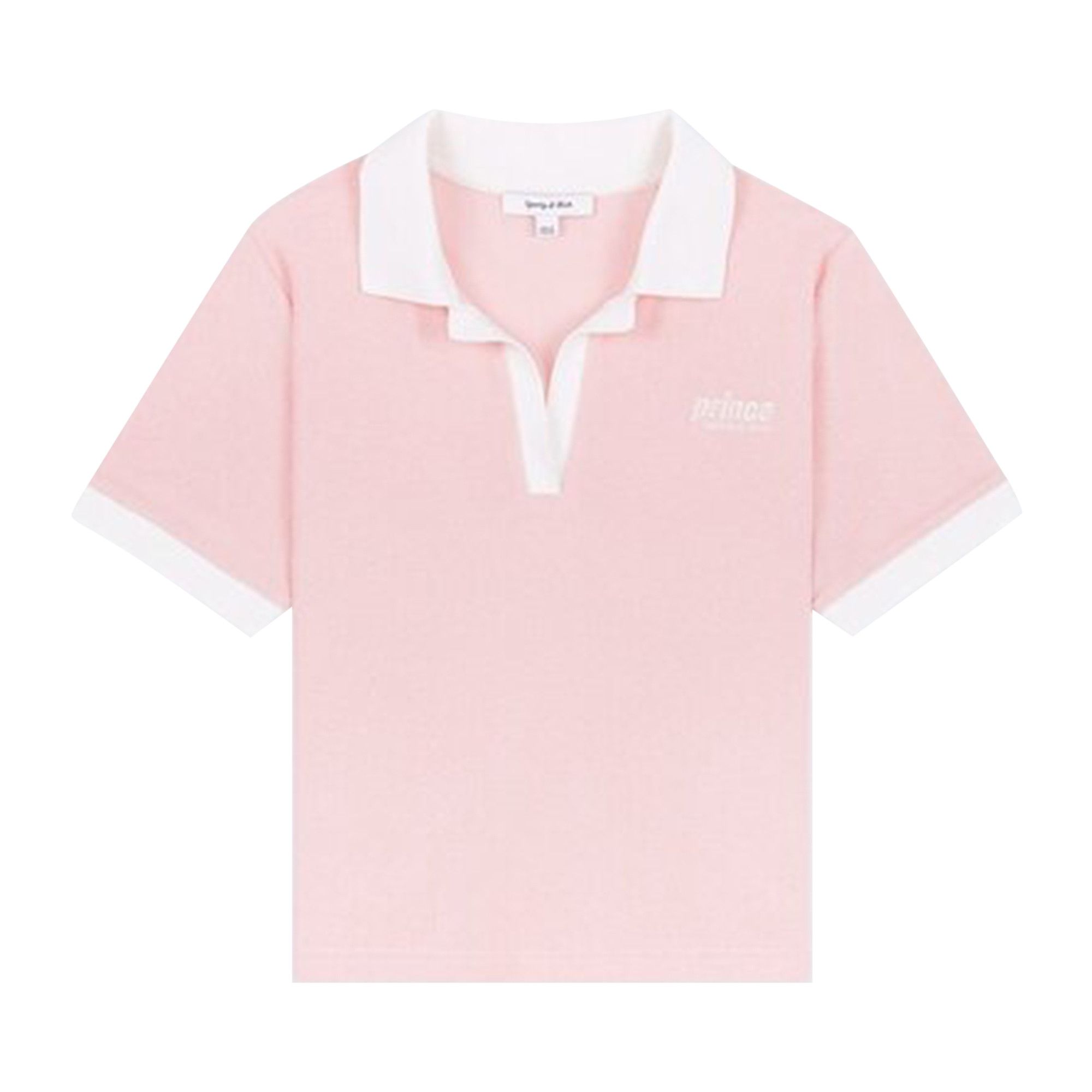 Buy Sporty Rich x Prince Sporty Polo Baby Pink White