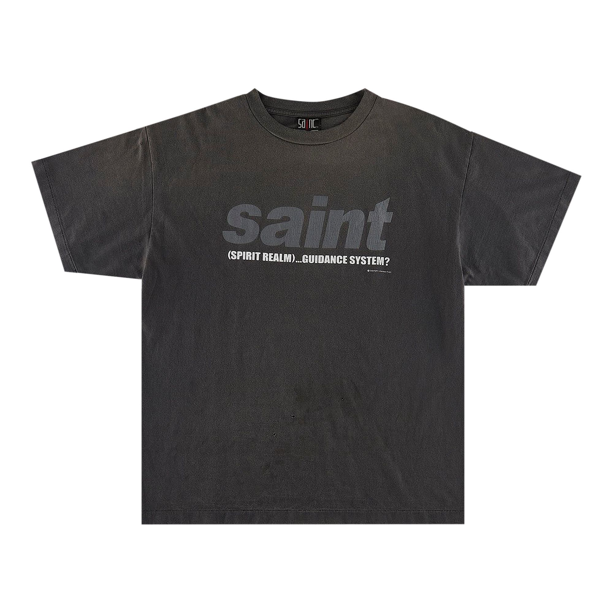 Buy SAINT Mxxxxxx System Tee 'Black' - SM S23 0000 006 | GOAT CA