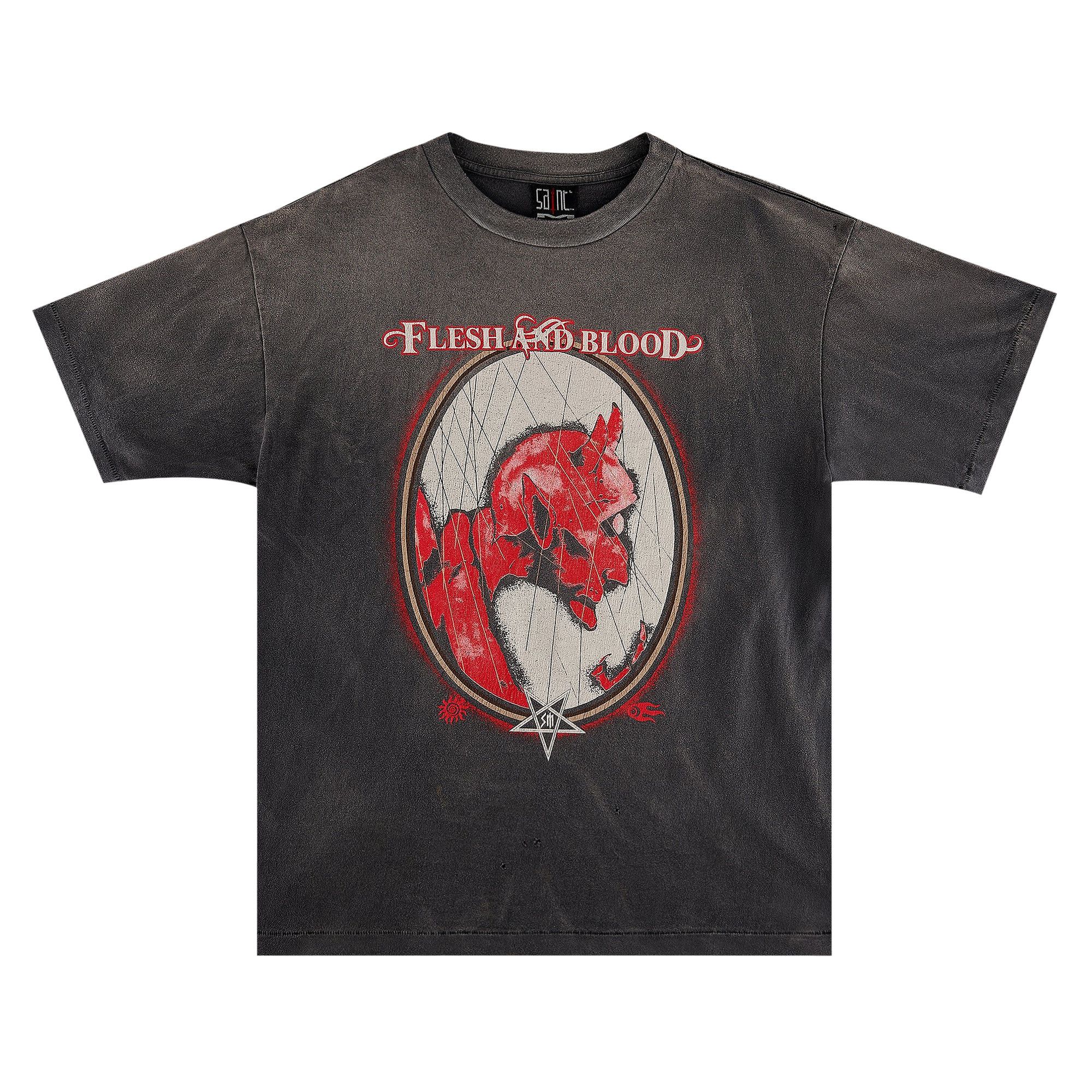 トップス SAINT Mxxxxxx SAINT DEVIL TEE XXL Buy SAINT Mxxxxxx Devil Tee 'Black' - SM S23 0000 002 | GOAT