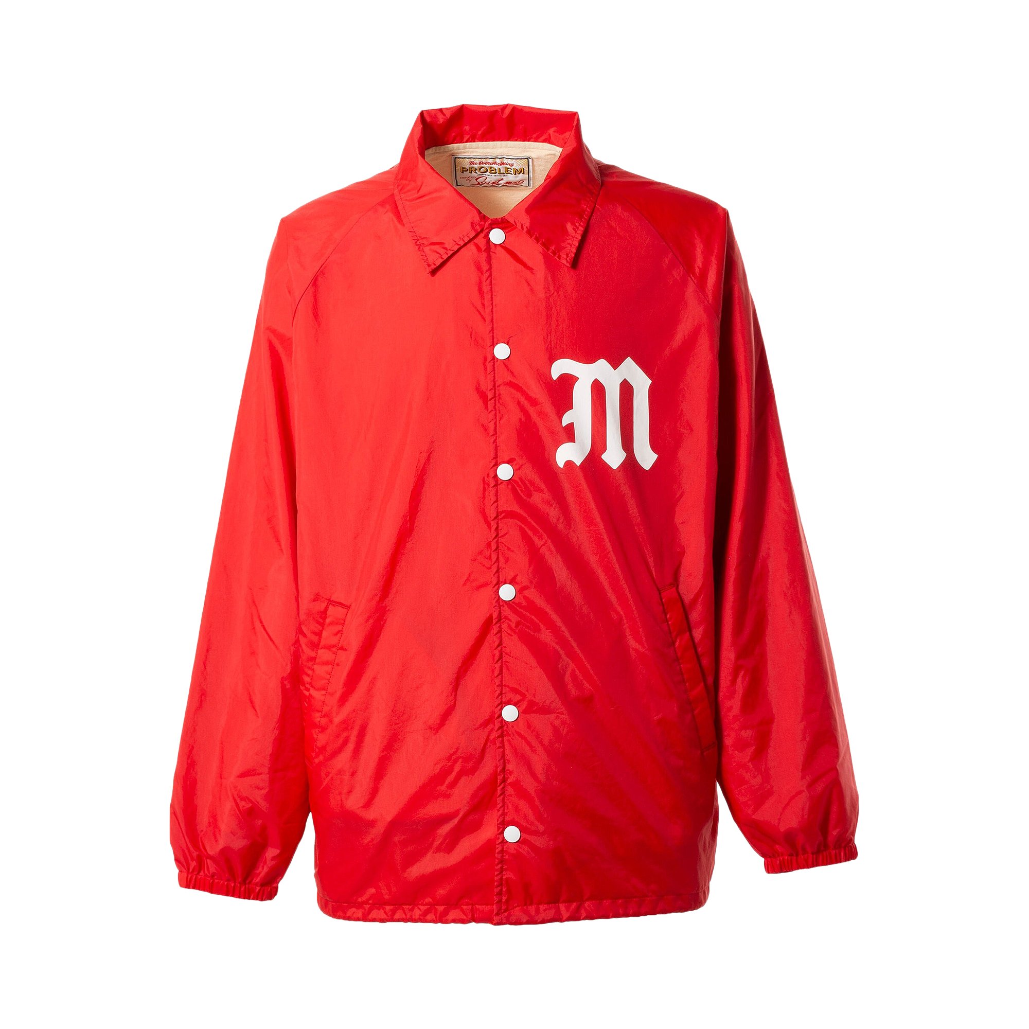 Buy Saint Michael Coach Jacket 'Red' - SM S23 0000 067 | GOAT