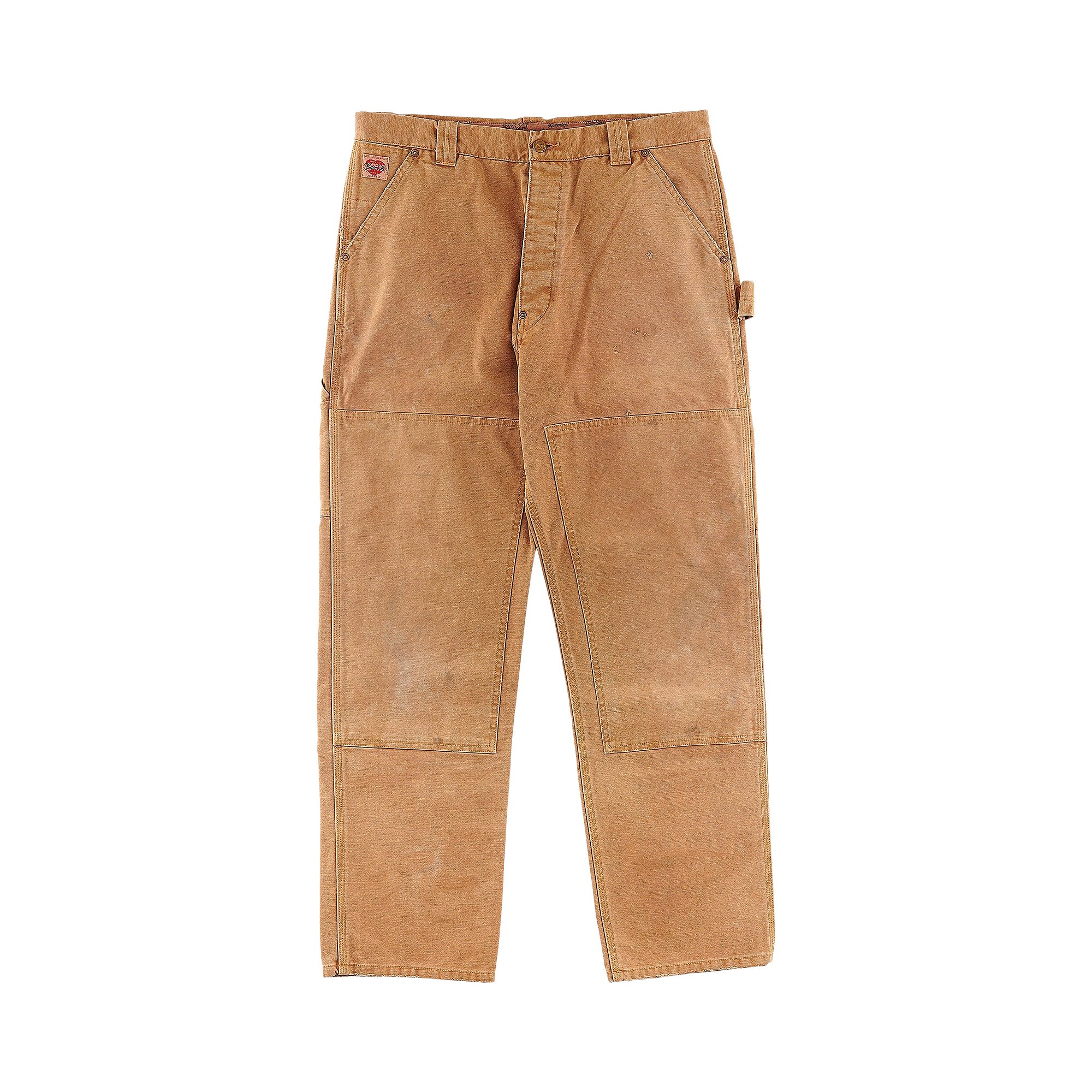 Buy Saint Michael Double Knee Pants 'Beige' - SM S23 0000 061