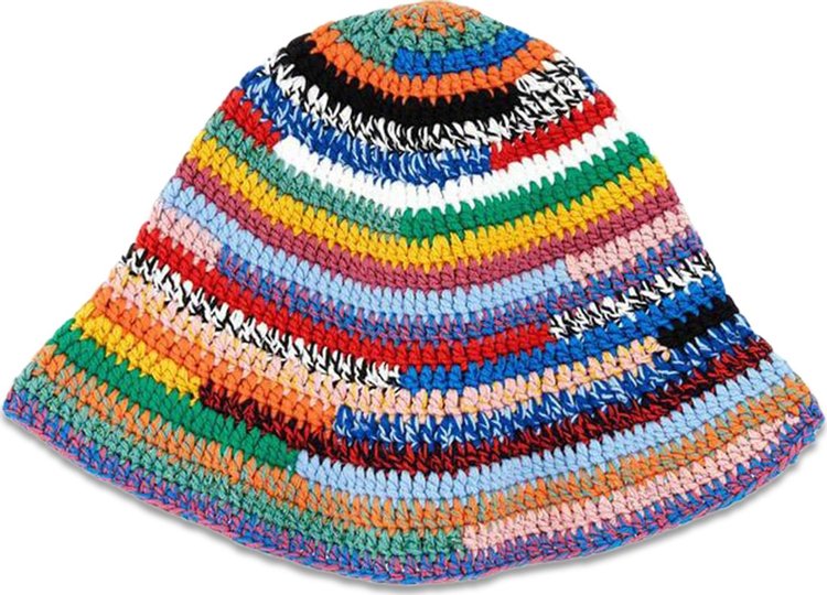 Miu Miu Crochet Hat Multicolor