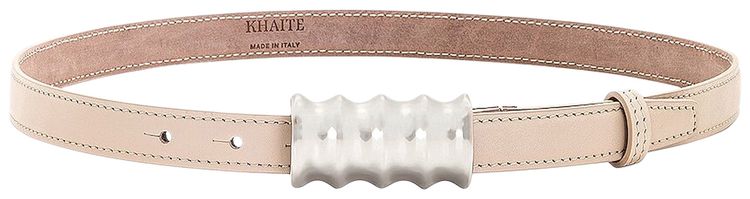 Khaite Small Julius Belt Cream
