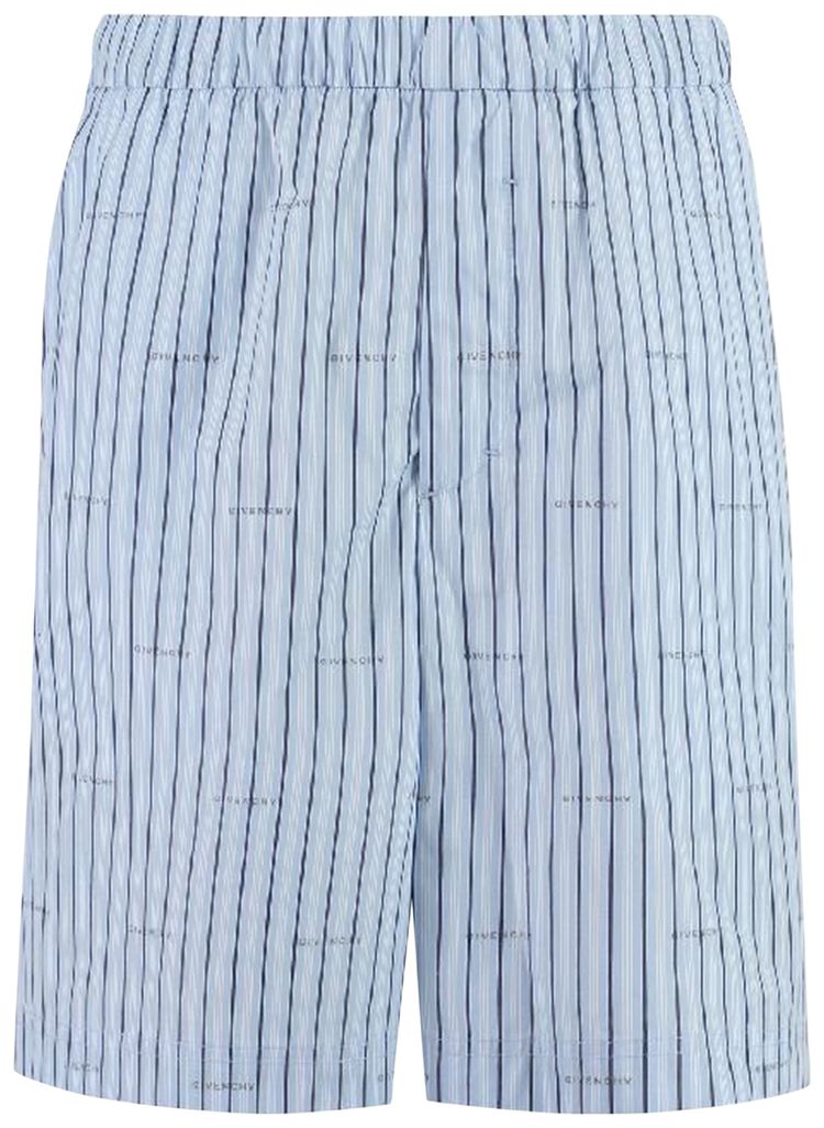 Givenchy Elasticated Shorts Baby Blue