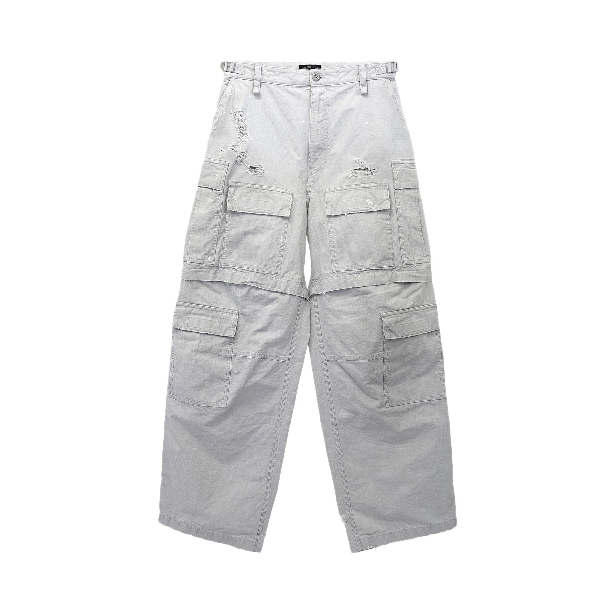 Buy Balenciaga Large Cargo Pants Light Grey 746493 TKP27 1400 GOAT AU