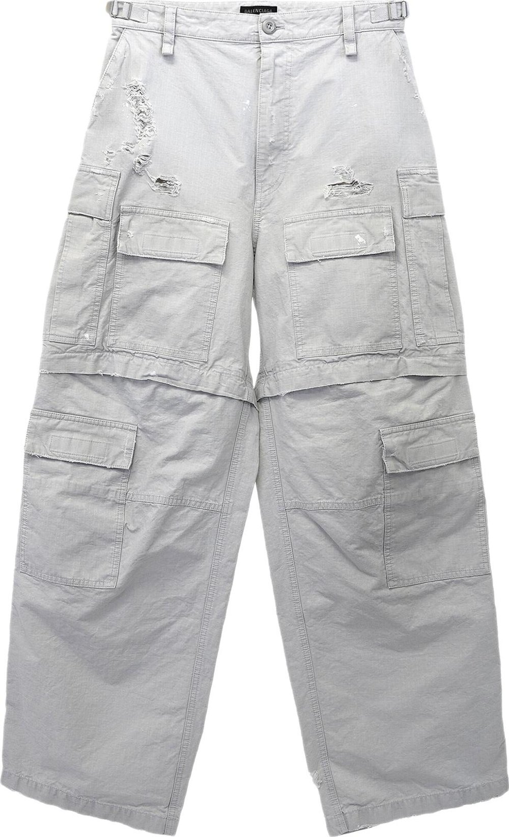 Buy Balenciaga Large Cargo Pants 'Light Grey' - 746493 TKP27 1400 | GOAT