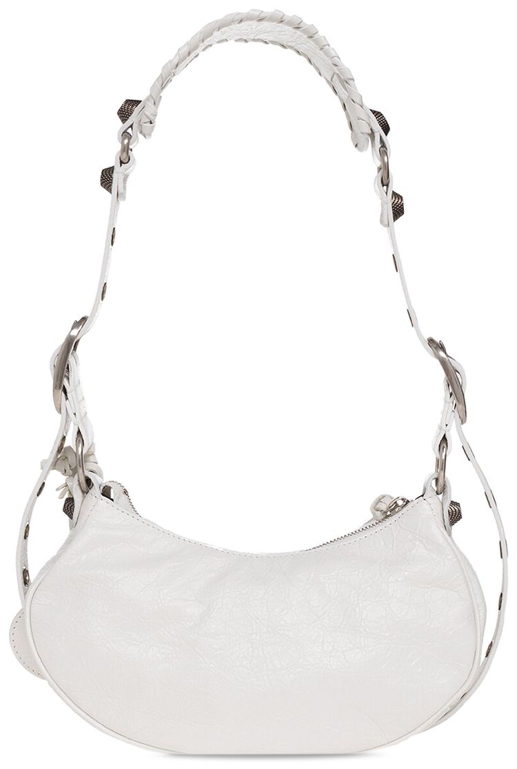 Balenciaga XS Le Cagole Shoulder Bag Optic White