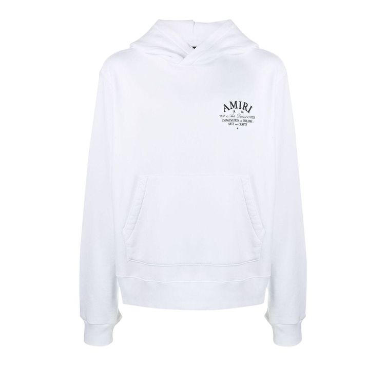 Amiri Arts District Hoodie White