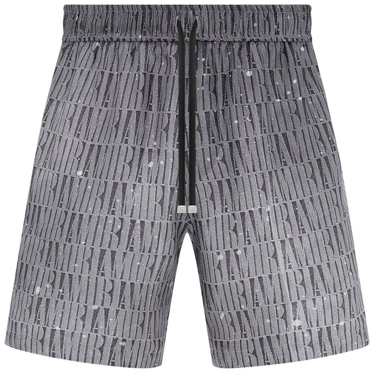 Amiri Gradient Drawstring Short Grey