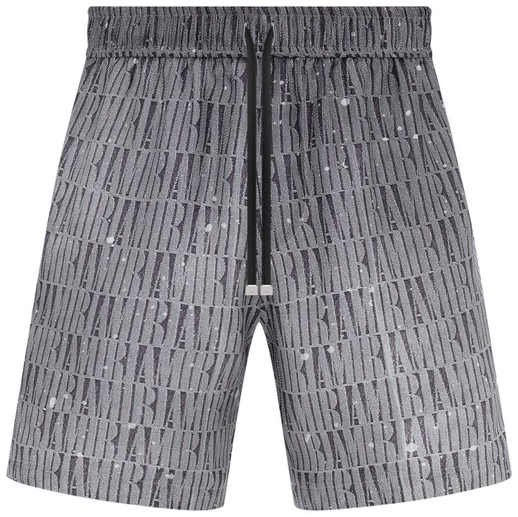 Amiri Gradient Drawstring Short 'Grey'