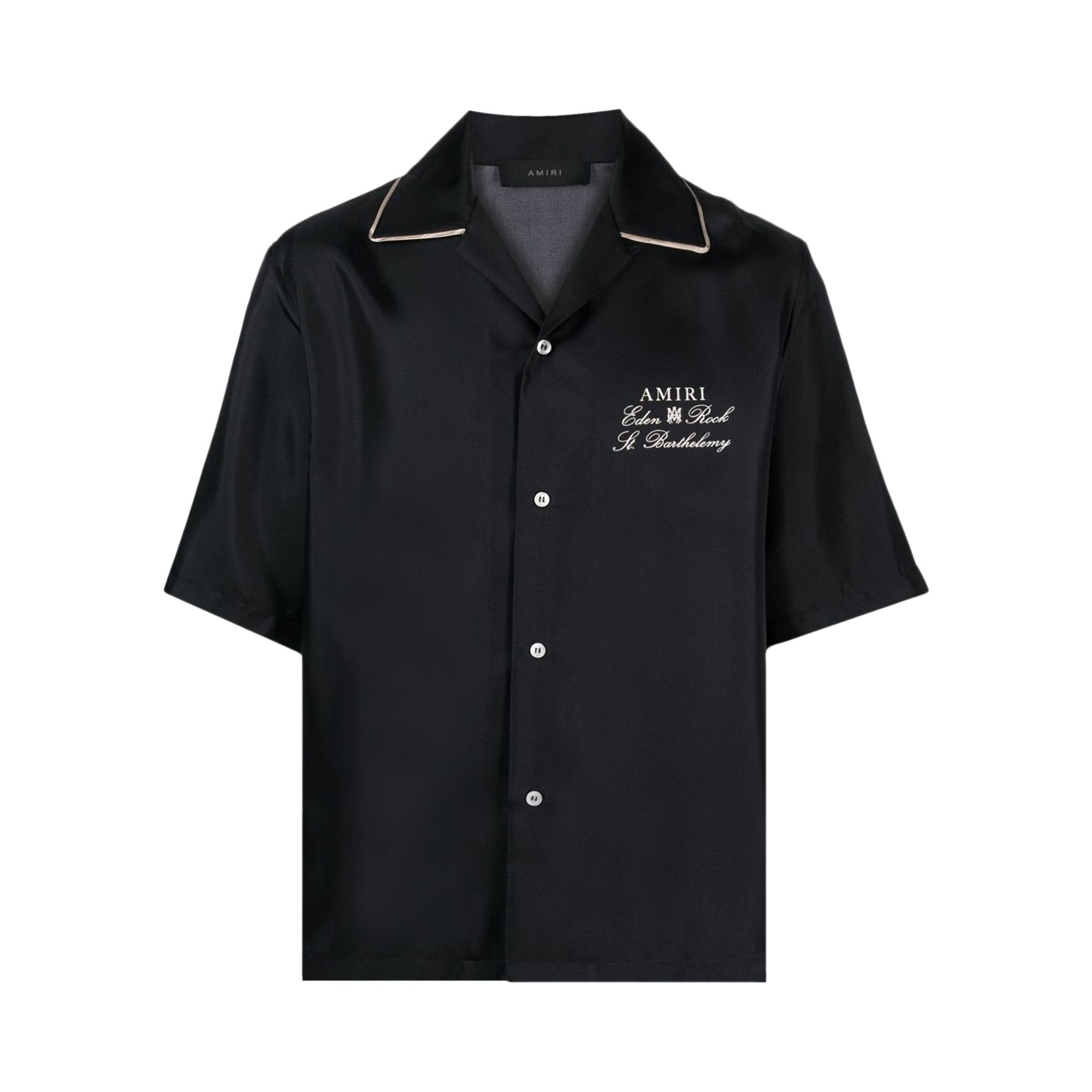 Buy Amiri Eden Rock Shirt 'Black' - PF23MSS047 001 BLAC | GOAT