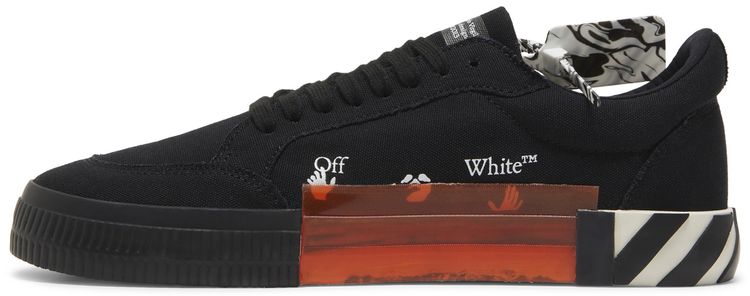 Off White Vulc Sneaker Low Black White