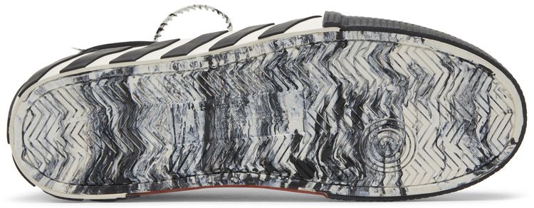 Off White Vulc Sneaker Low Black White