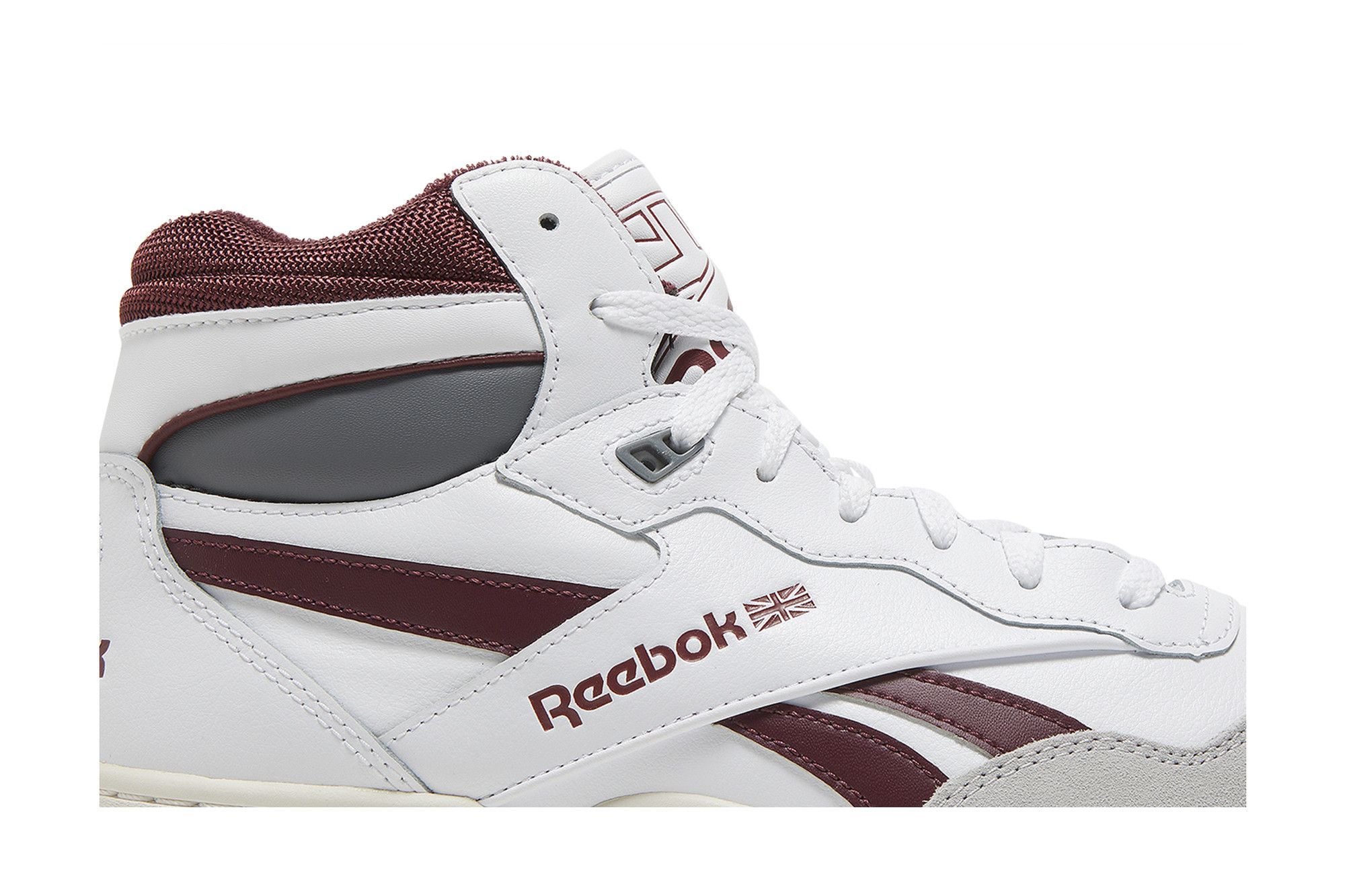 Buy BB4000 2 Mid White Classic Maroon 100033844 GOAT