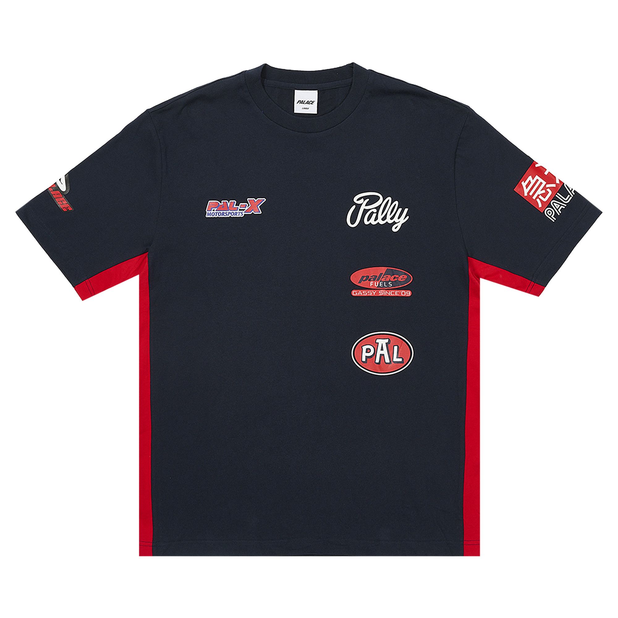 Palace: Men's Pal-Ace T-Shirt (Navy) | DSML E-SHOP